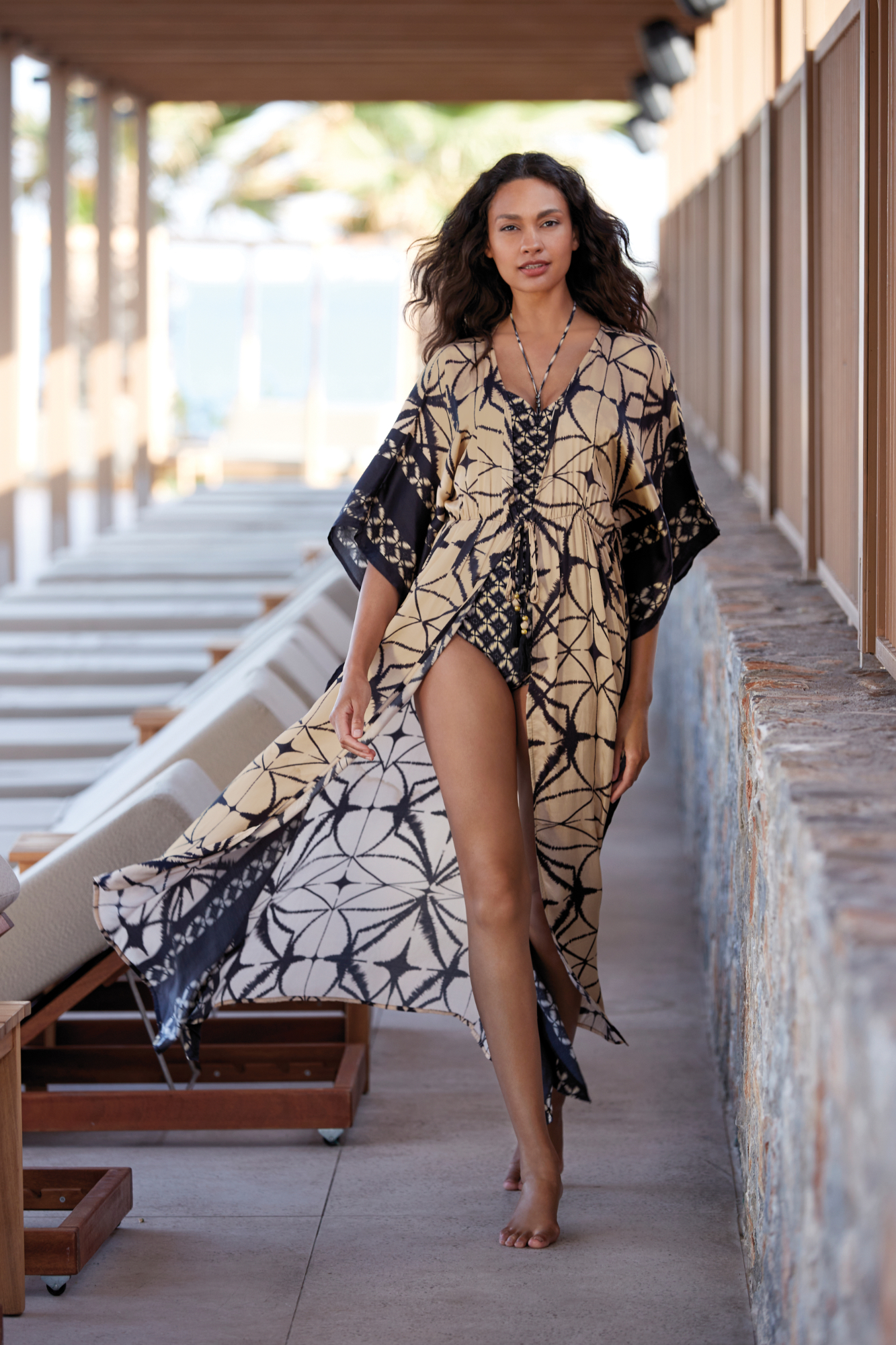 Sunflair Kleid in Gold